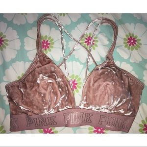 Victoria’s Secret PINK Velour Bralette